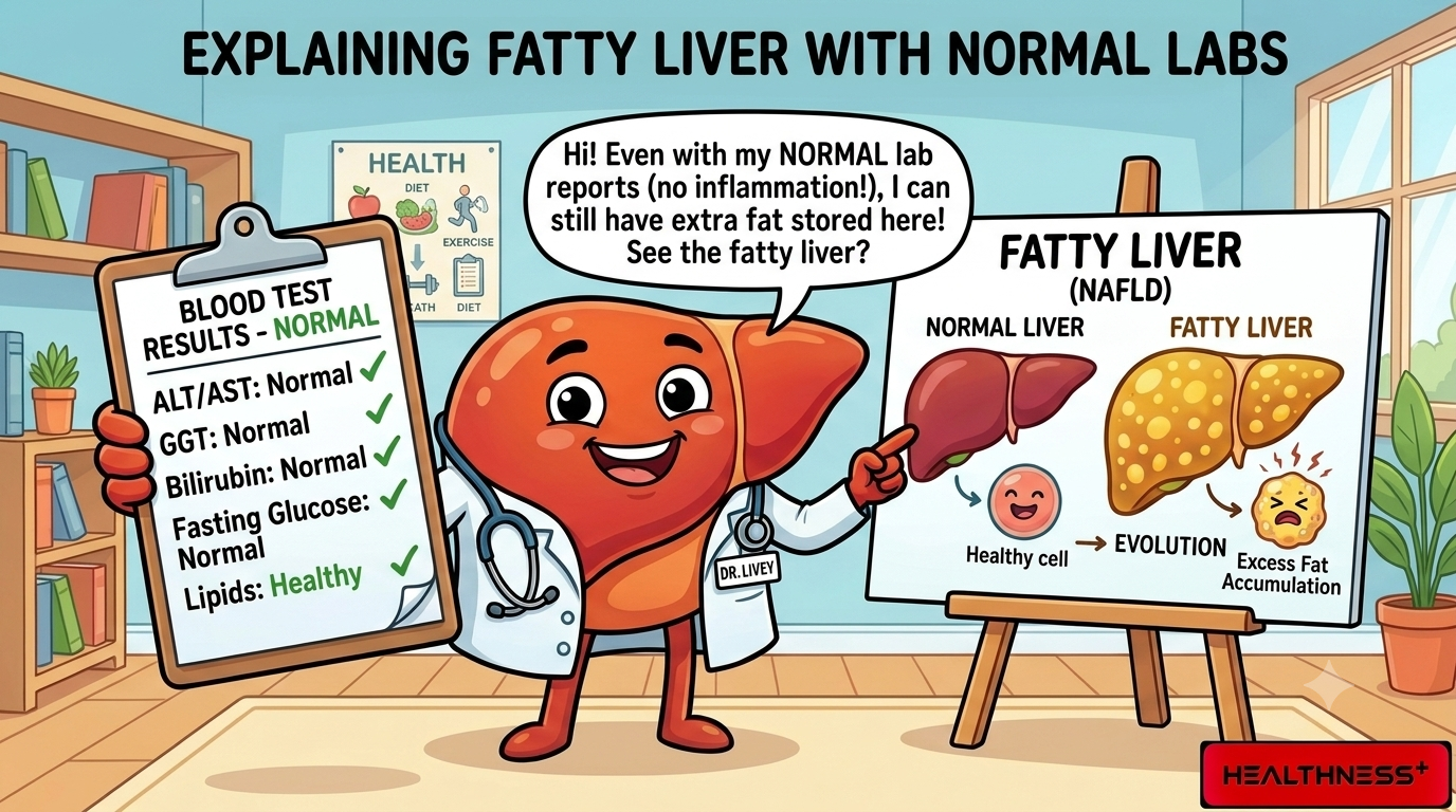 Your Reports Say Normal. Your Liver Might Not Agree.